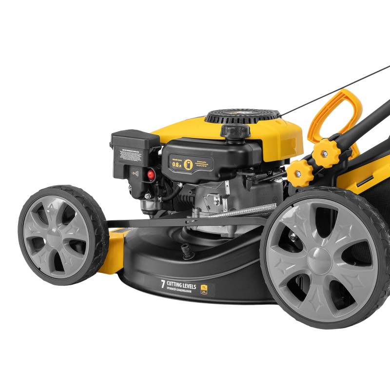 Газонокосилка бензиновая GLD-460-K, 46 см, 50 л Denzel 58814